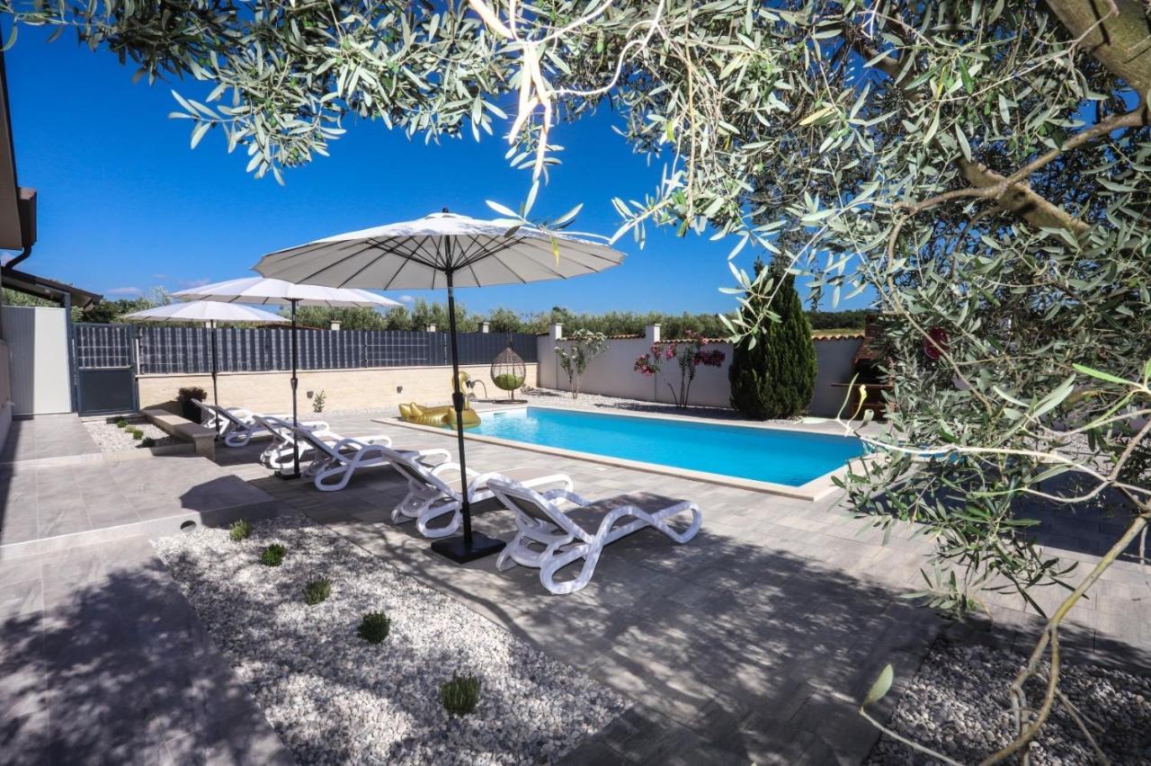 Apartment Nina With Private Pool Nova Vas  Exterior photo