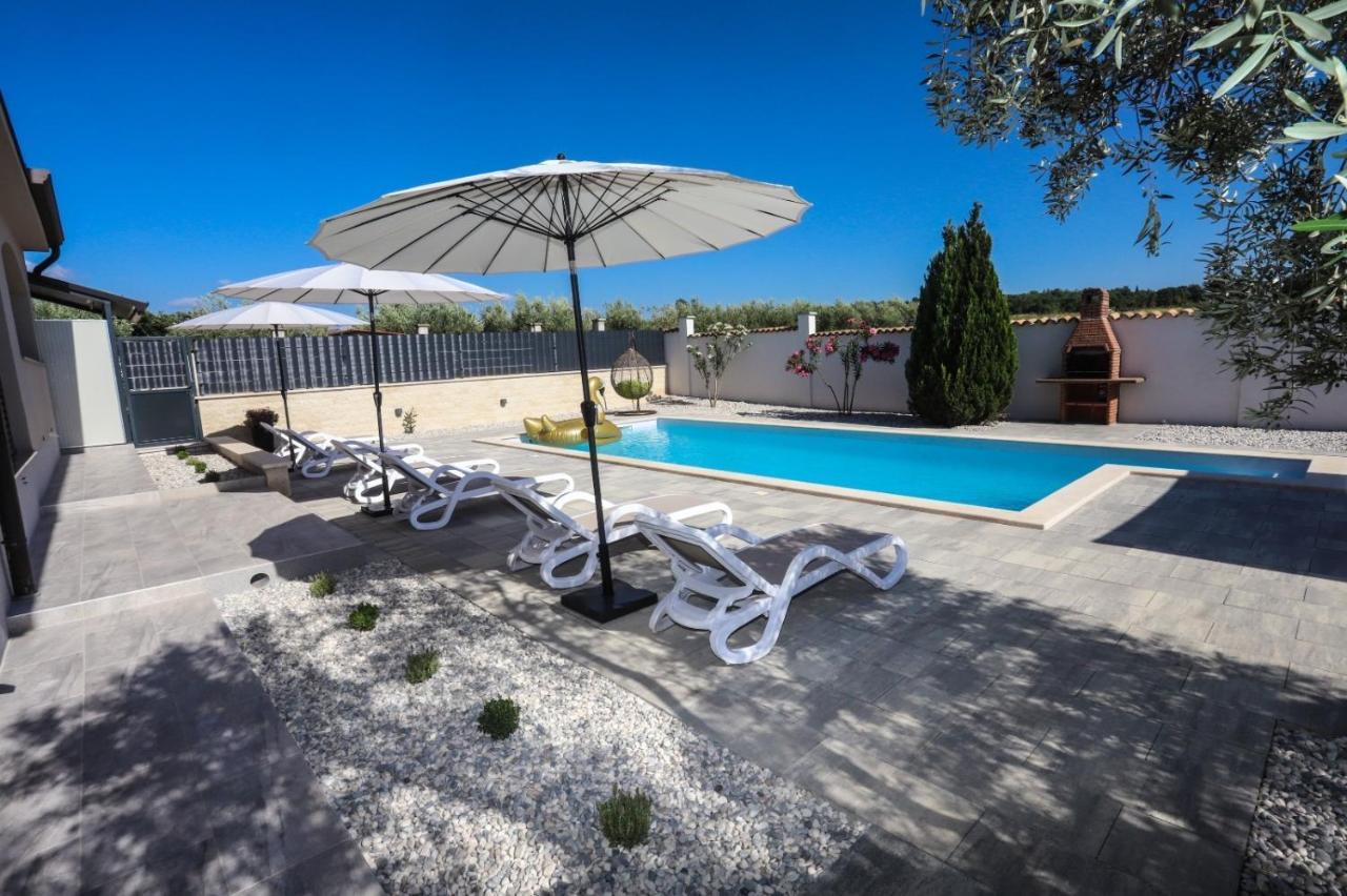 Apartment Nina With Private Pool Nova Vas  Exterior photo
